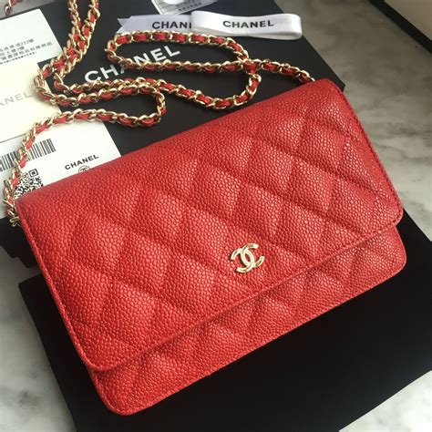 chanel woc red caviar|Wallet on Chain Reference Guide .